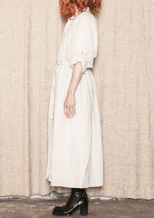 DRESS LONG SUMMER - LINEN natural white - BERENIK