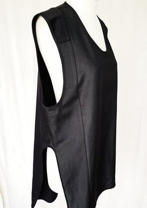 SHIRT - TECH LACES STRETCH black - BERENIK