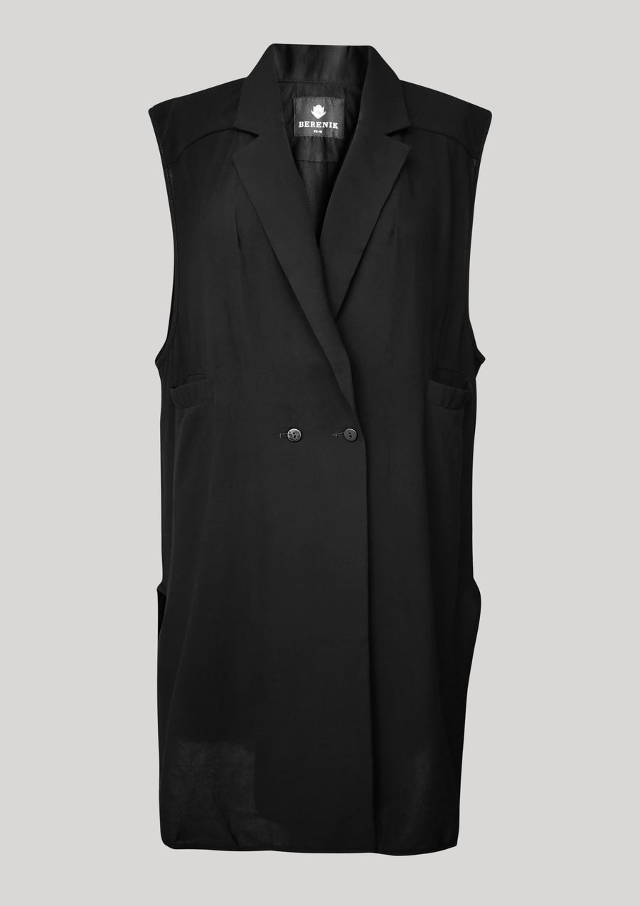 VEST/DRESS - black - BERENIK