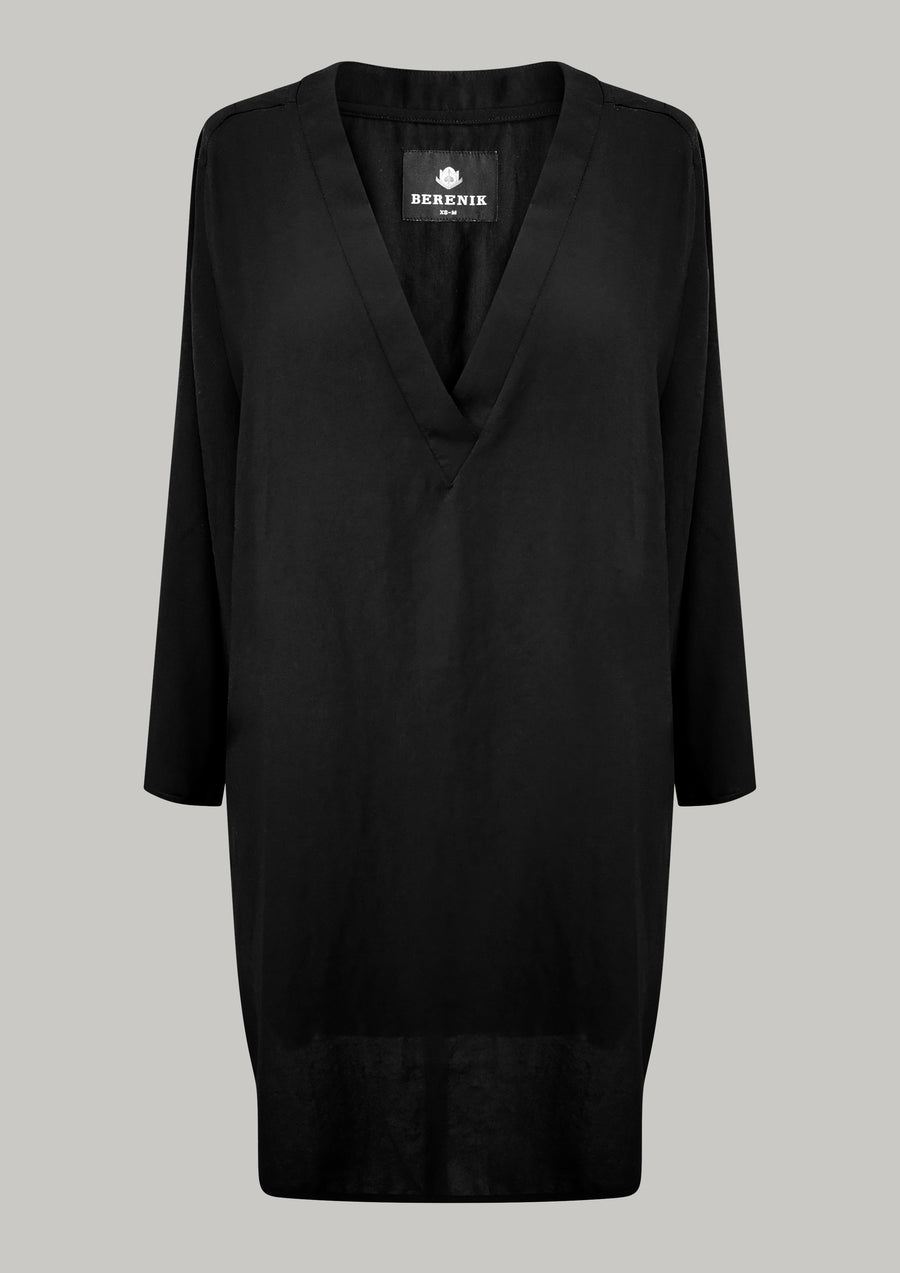 SHIRT/DRESS - black - BERENIK