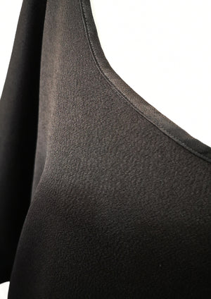 TOP OVERSIZE - HEAVY DRAPING black - BERENIK