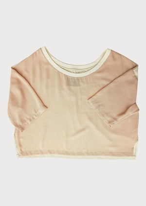 T-SHIRT FEMALE - peach/creme - BERENIK