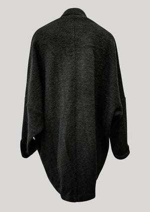 CARDIGAN - WOOL BLEND black - BERENIK