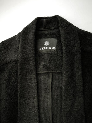 CARDIGAN - WOOL BLEND black - BERENIK