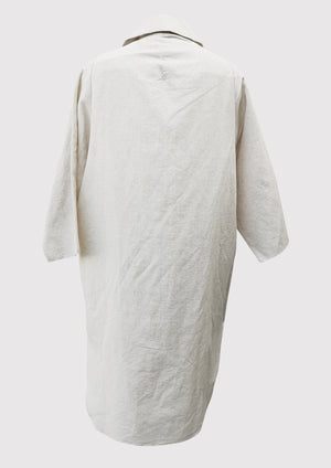SUMMER COAT - LINEN natural white - BERENIK