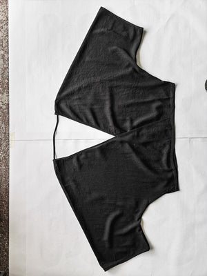 TOP DRAPING - black - BERENIK
