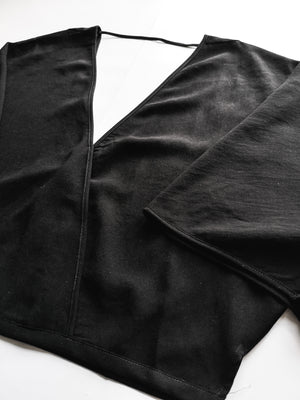 TOP DRAPING - black - BERENIK