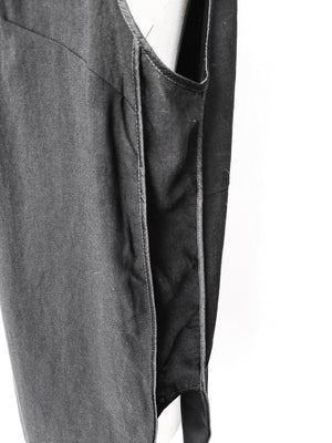 SHIRT SLEEVELESS black plain - BERENIK