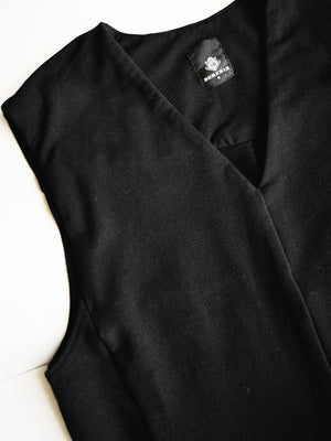 SHIRT SLEEVELESS - COTTON JERSEY black - BERENIK