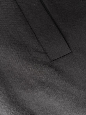 PANTS WIDE ELASTIC - black plain - BERENIK