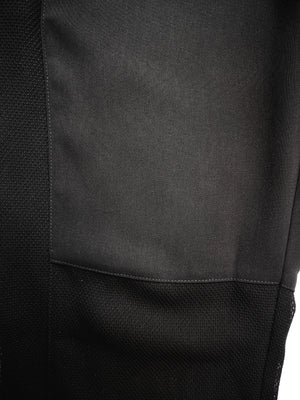 PANTS LOOSE ELASTIC BLACK PLAIN/MESH - BERENIK