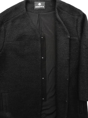 CARDIGAN - WOOL BLEND black - BERENIK