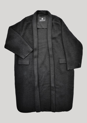 CARDIGAN - WOOL BLEND black - BERENIK