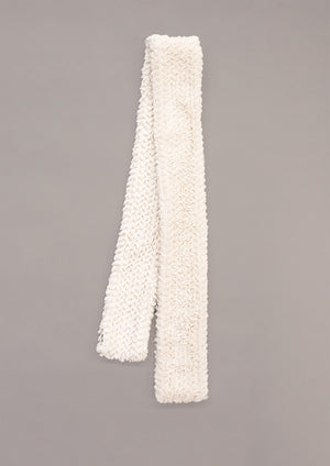 SCARF - FAUX FUR ivory - BERENIK