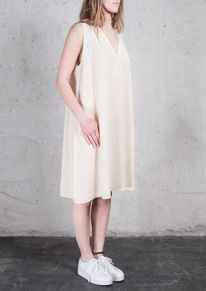 SHIRT/DRESS SLEEVELESS - creme - BERENIK