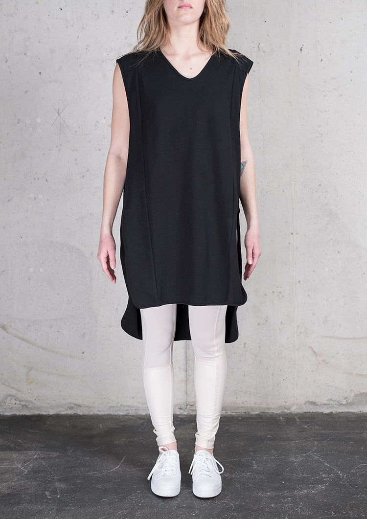 SHIRT COTTON JERSEY BLACK - BERENIK