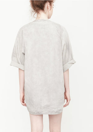 SHIRT/DRESS - DENIM light grey washed - BERENIK