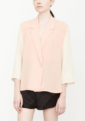 BLAZER/BLOUSE - peach/creme - BERENIK